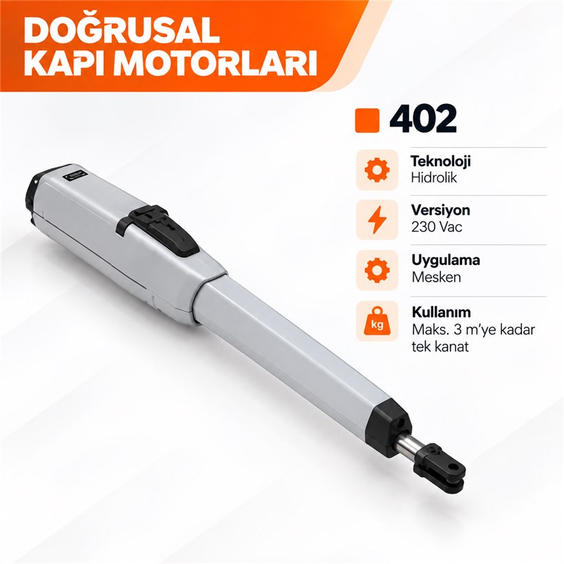 KARTOP Darıca Kocaeli FAAC 402 doğrusal kapı motoru